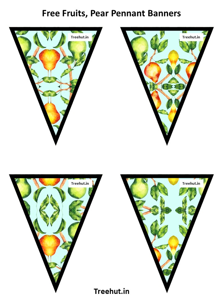 _Fruits, Pear   #12\Freefruits,Pearpennantbanners.Jpg