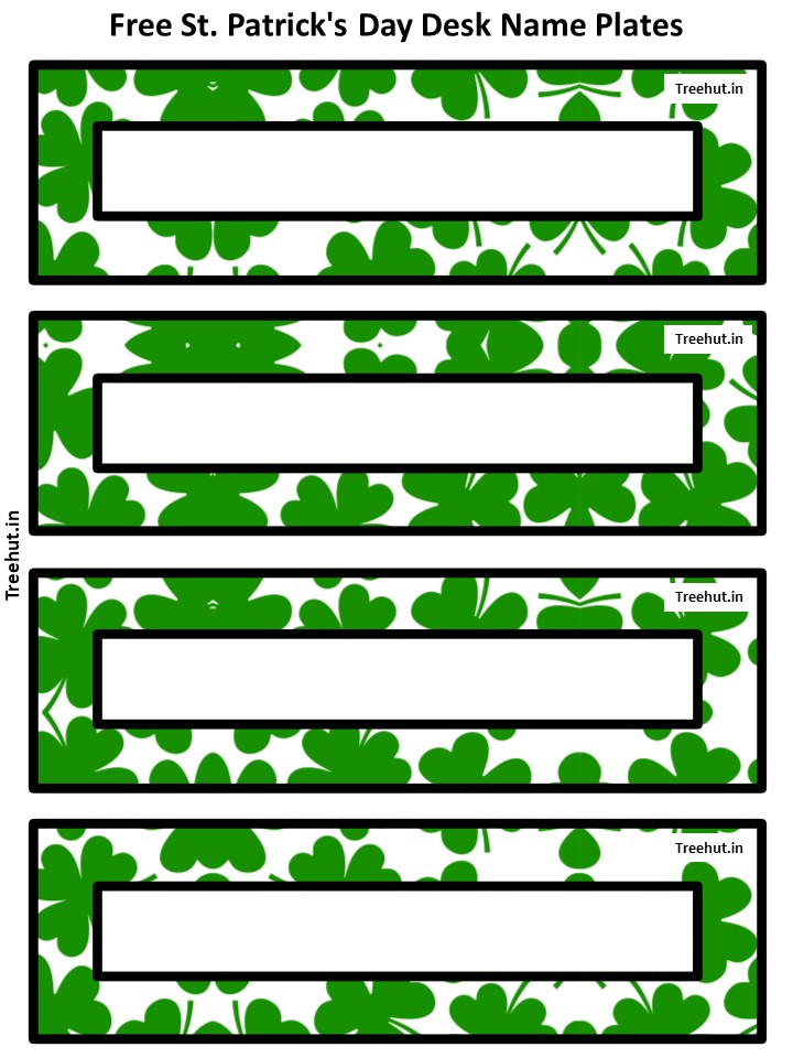 _St. Patrick's Day   #186\Freest.Patrick'sdaydesknameplates.Jpg