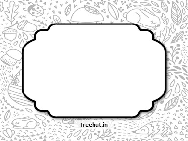Fall Free Printable Labels, 3x4 inch Name Tag