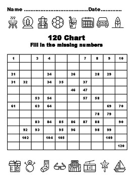 120 Chart Activities, 100, Holidays Common Core Grade 1 Math Activities, 100