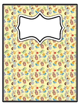 4 Back To School Binder Covers and Spines