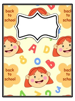 4 Back To School Binder Covers and Spines