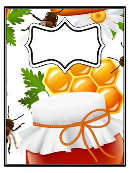 4 Bee, Honey Binder Covers and Spines