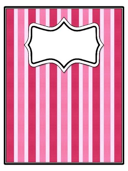 4 Berry Binder Covers and Spines