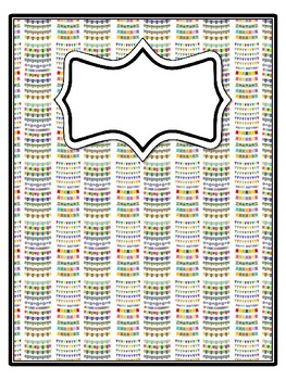 4 Birthday Binder Covers and Spines