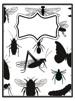 4 Bugs Binder Covers and Spines