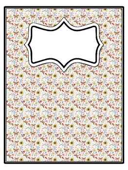 4 Bugs Binder Covers and Spines