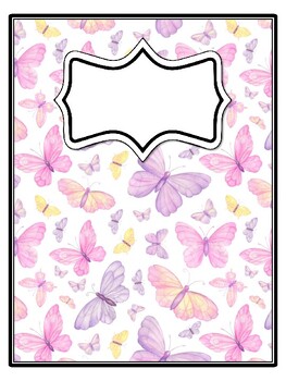 4 Bugs Binder Covers and Spines