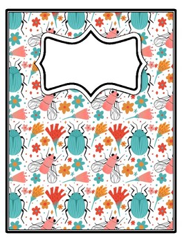 4 Bugs Binder Covers and Spines