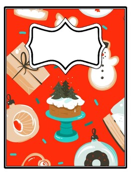 4 Christmas Binder Covers and Spines