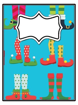 4 Christmas Binder Covers and Spines