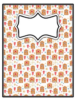 4 Christmas Binder Covers and Spines
