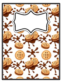 4 Cookies Binder Covers and Spines