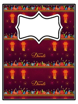 4 Diwali Binder Covers and Spines