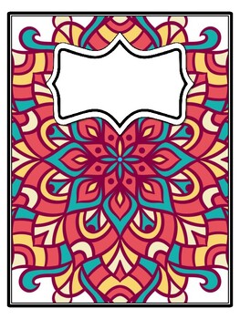 4 Diwali Binder Covers and Spines
