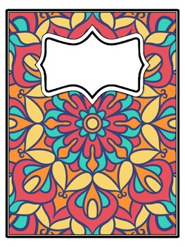 4 Diwali Binder Covers and Spines