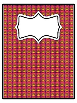 4 Diwali Binder Covers and Spines