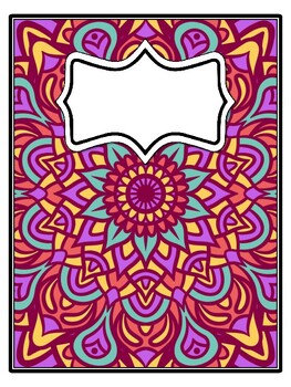 4 Diwali Binder Covers and Spines