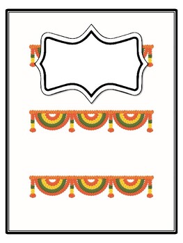 4 Diwali Binder Covers and Spines