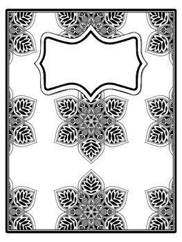 4 Diwali Binder Covers and Spines