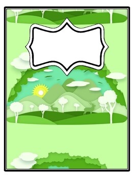 4 Earth Day Binder Covers and Spines