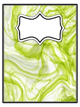 4 Earth Day Binder Covers and Spines