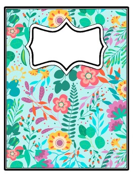 4 Earth Day Binder Covers and Spines