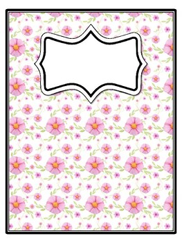 4 Earth Day Binder Covers and Spines