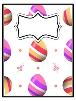 4 Easter Binder Covers and Spines