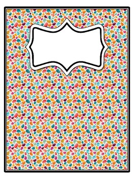 4 Easter Binder Covers and Spines