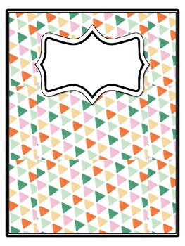 4 Fairy Tales Binder Covers and Spines