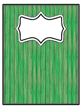 4 Farm Binder Covers and Spines