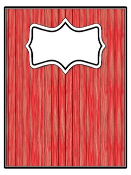 4 Farm Binder Covers and Spines