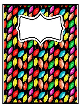 4 Leaves Binder Covers and Spines
