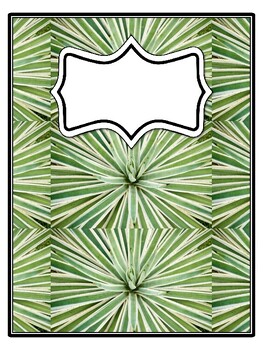 4 Leaves Binder Covers and Spines
