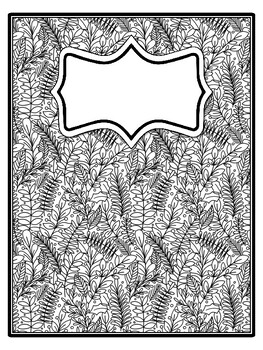 4 Leaves Binder Covers and Spines
