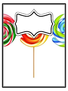 4 Lollipop Binder Covers and Spines