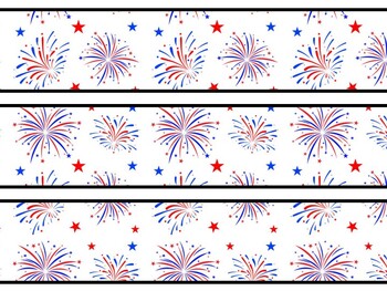 4Th July Bulletin Board Décor Kit, 4Th July Letters, 4Th July Banner