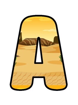 A DAY IN THE DESERT!, Desert Bulletin Board Decor