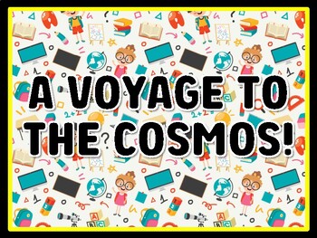 A VOYAGE TO THE COSMOS! Grade 4 And 5 Science Door Decor