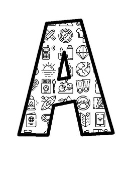 Adventure Bulletin Board Letters, Adventure Bulletin Board Décor Kit