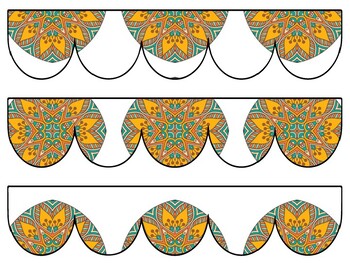 Africa Bulletin Board Decor Kit, Africa Letters