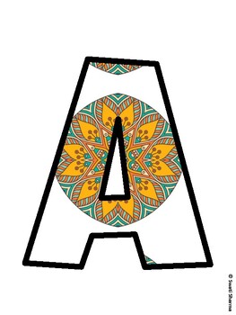 Africa Bulletin Board Décor Kit, Africa Bulletin Board Letters
