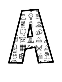 Africa, Kenya Bulletin Board Letters, Africa, Kenya Bulletin Board Décor Kit