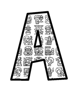 Air Pollution Bulletin Board Letters, Air Pollution Bulletin Board Décor Kit