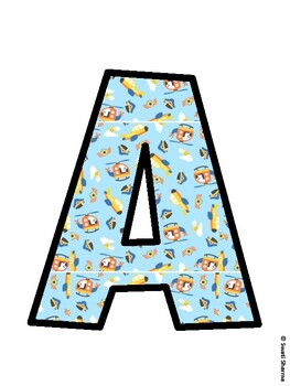 Air Transportation Bulletin Board Décor Kit