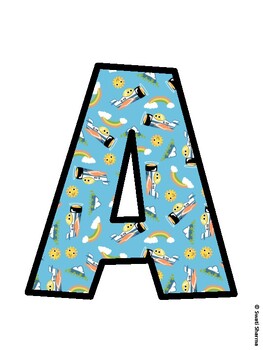 Air Transportation Bulletin Board Décor Kit