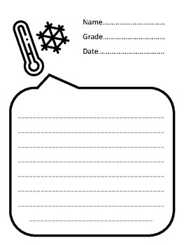 Alaska Unit Activities and Decor Kit, Decor, Coloring, Craft and Writing