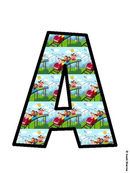 Amusement Park, Funfair Bulletin Board Décor Kit, Amusement Park, Funfair Bul