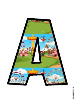 Amusement Park, Funfair Bulletin Board Décor Kit, Amusement Park, Funfair Bul